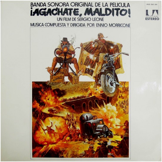 Ennio Morricone ‎"¡Agáchate, Maldito!" (LP) 