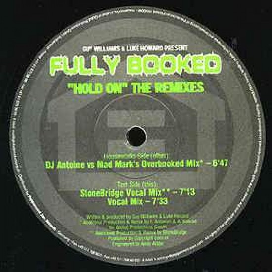 Fully Booked "Hold On Remixes" (12")