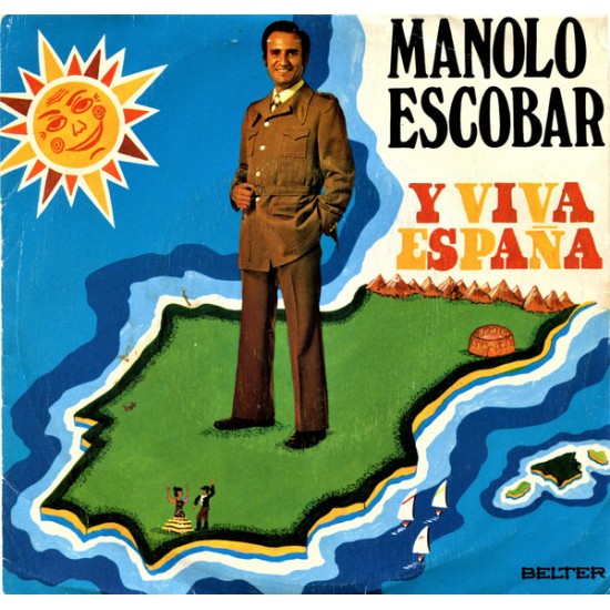 Manolo Escobar ‎"Y Viva España" (7") 