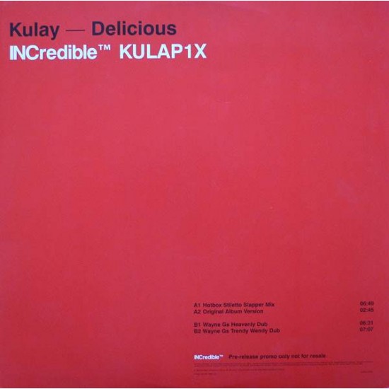 Kulay ‎"Delicious" (12") 