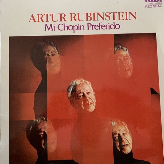 Artur Rubinstein "Mi Chopin Preferido" (LP) 