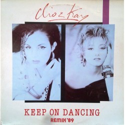 Clio & Kay - Keep On Dancing (Remix 89) (12") 