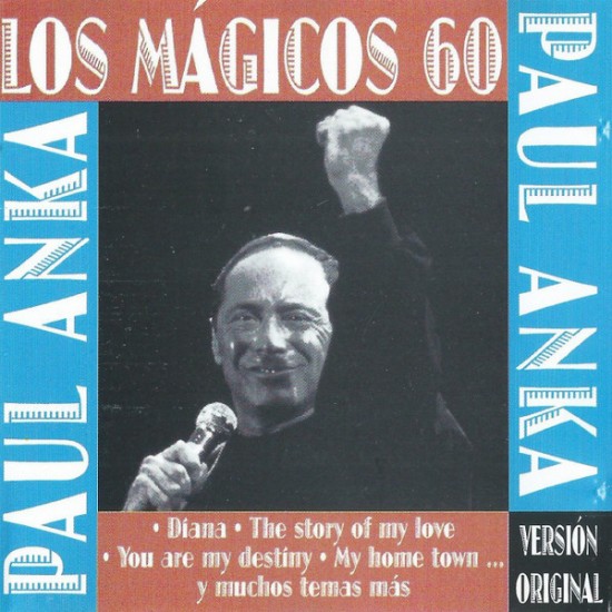 Paul Anka ‎"Los Mágicos 60" (CD) 