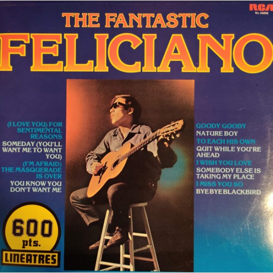 José Feliciano ‎"The Fantastic Feliciano" (LP) 