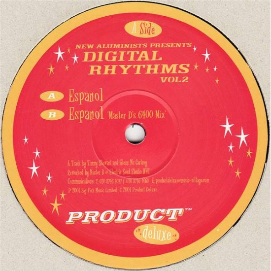 New Aluminists "Digital Rhythms Vol. 2" (12") 