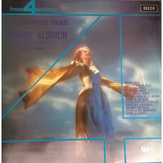 Ronnie Aldrich Y La Seccion De Cuerdas De La Orquesta Del Festival De Londres‎ "Los Magnificos Pianos De Ronnie Aldrich" (LP) 