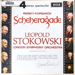 Rimsky-Korsakov, Leopold Stokowski, Orquesta Sinfonica de Londres - Scheherazade (LP) 