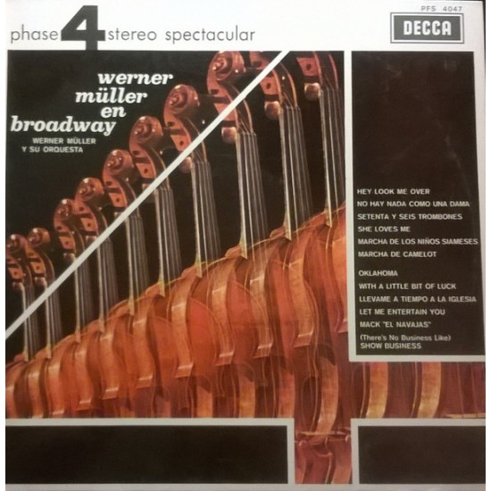 Werner Müller Y Su Orquesta "Werner Müller En Broadway" (LP)