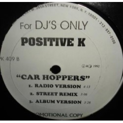 Positive K - Nightshift / I Got A Man / Car Hoppers (12")  Positive K - Nightshift / I Got A Man / Car Hoppers (12")