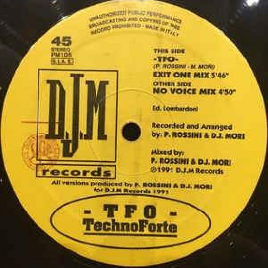 T.F.O. "Technoforte" (12")