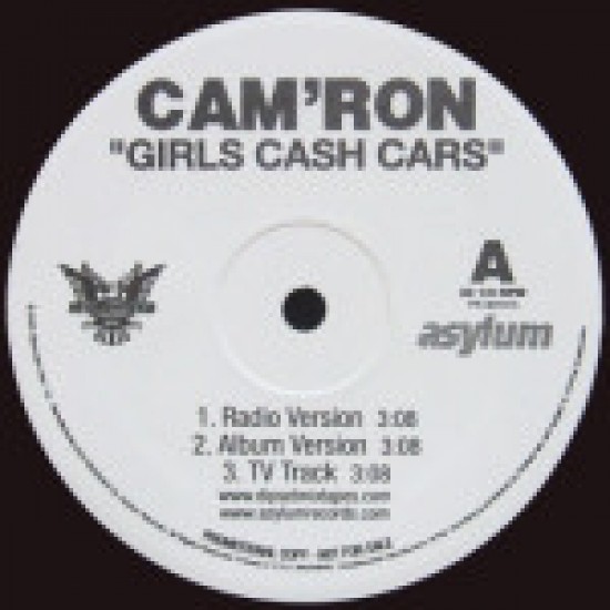 Cam'Ron ‎"Girls Cash Cars / Something New" (12") 