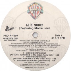 Al B. Sure! feat. Monie Love - Missunderstanding (12")  Al B. Sure! feat. Monie Love - Missunderstanding (12")