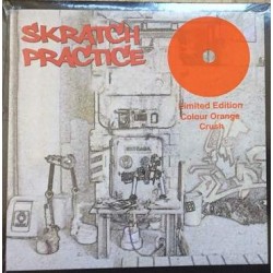 DJ T-Kut - Scratch Practice (7" - color Orange Crush) 