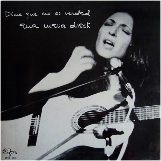 Ana María Drack ‎"Dime Que No Es Verdad" (LP) 