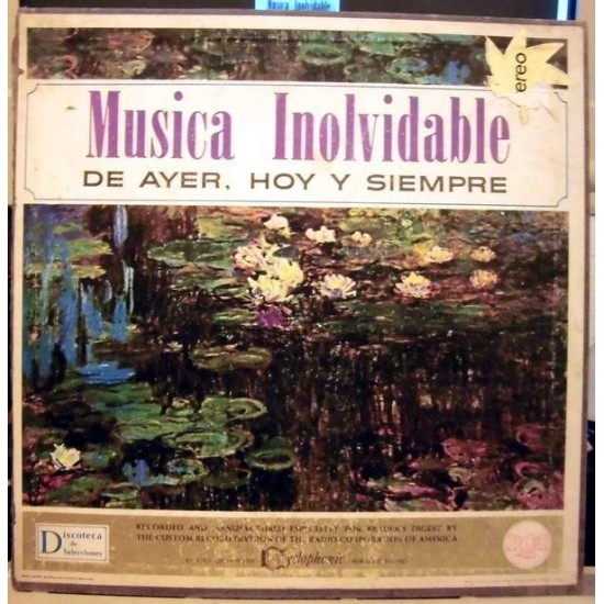 Musica Inolvidable De Ayer, Hoy Y Siempre (LP) 