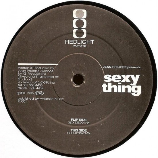 Jean-Philippe ‎"Sexy Thing" (12")