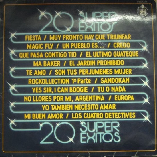 20 Superexitos (20 Super Exitos) (LP) 