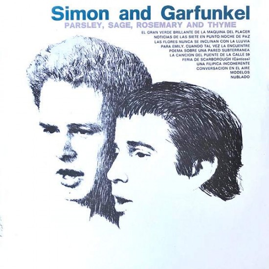 Simon & Garfunkel ‎"Parsley, Sage, Rosemary And Thyme" (LP) 