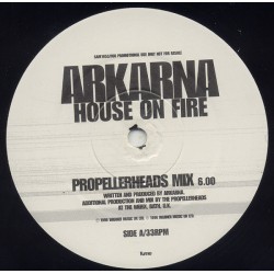 Arkarna - House On Fire (12")  Arkarna - House On Fire (12")