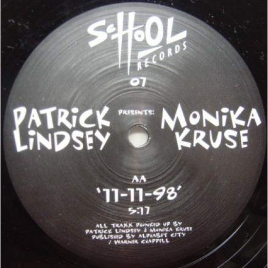Patrick Lindsey Presents Monika Kruse "The Last Night" (12")