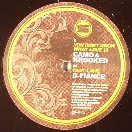 Camo & Krooked / D-Fiance "You Don't Know What Love Is / Fast Lane" (12")