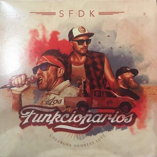 Sfdk feat. Andreas Lutz "Los Funkcionarios" (7" - Edicion Limitada Numerada - Firmada)