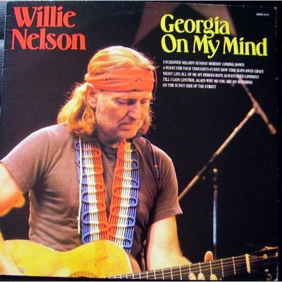 Willie Nelson ‎"Georgia On My Mind" (LP) 