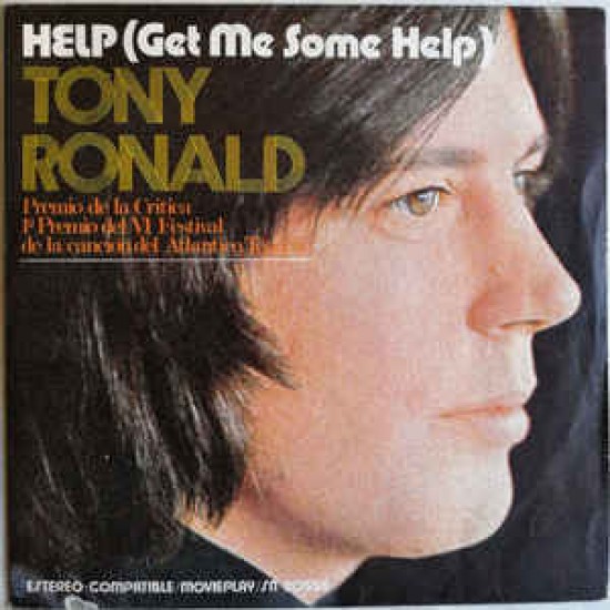 Tony Ronald ‎"Help (Get Me Some Help)" (7") 