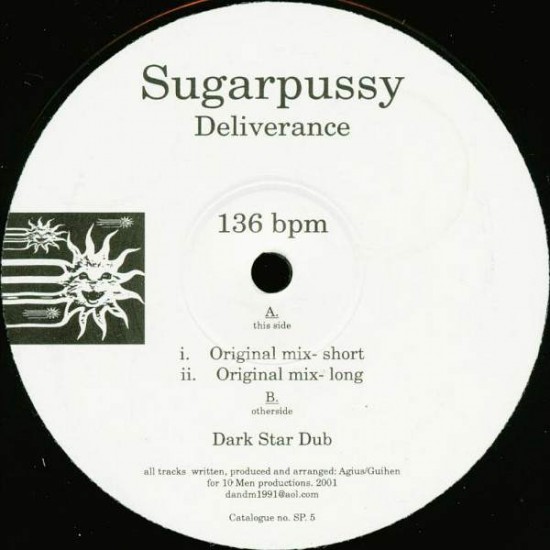 Sugarpussy ‎"Deliverance" (12") 