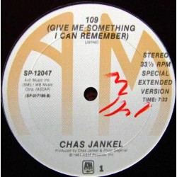 Chas Jankel - 109 Give Me Something I Can Remember (12")  Chas Jankel - 109 Give Me Something I Can Remember (12")
