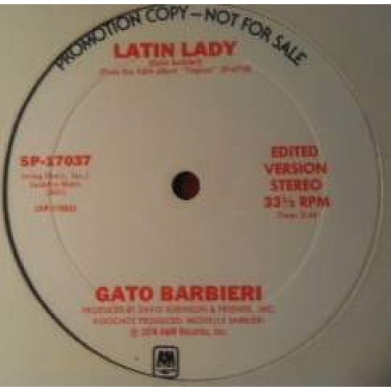 Gato Barbieri "Latin Lady" (LP)