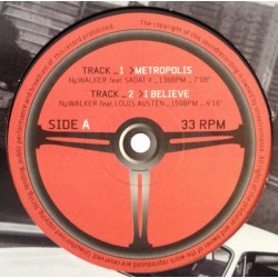Nuwalker - Metropolis (12")  Nuwalker - Metropolis (12")