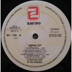 Asfalto - Al Otro Lado (LP - Gatefold)  Asfalto - Al Otro Lado (LP - Gatefold)