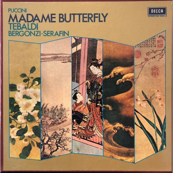 Puccini : Renata Tebaldi, Carlo Bergonzi, Tullio Serafin, Coro dell'Accademia Nazionale di Santa Cecilia ‎"Madame Butterfly" (3xLP - Box Set)* 