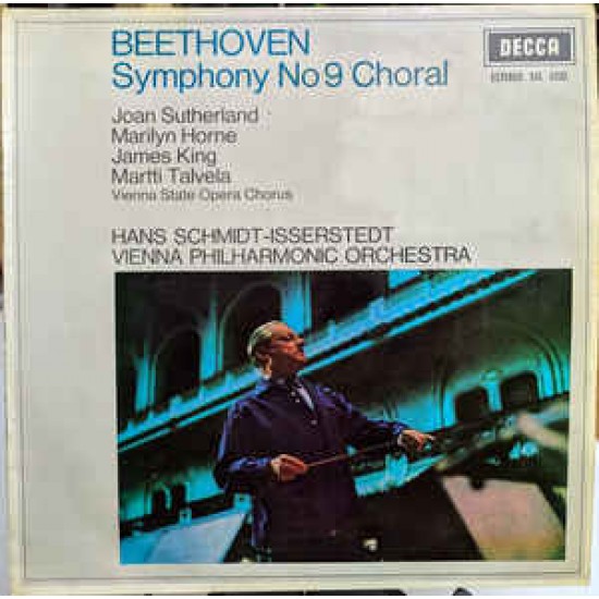 Beethoven ‎– Vienna State Opera Chorus ‎"Symphony No 9 'Choral'L" (LP) 