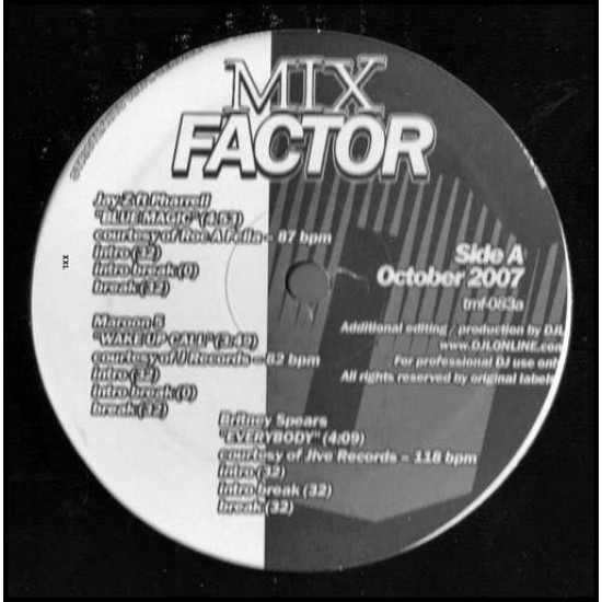 Mix Factor (October 2007) (12") 