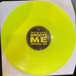 Friction & Spice "Groove Me" (12" - Limited Edition - color Amarillo)