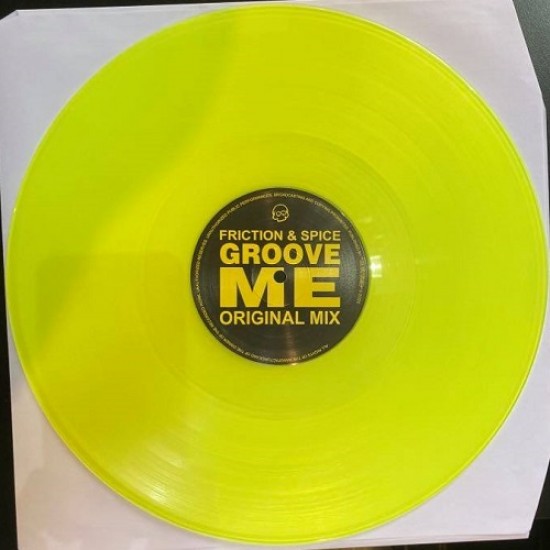 Friction & Spice "Groove Me" (12" - Limited Edition - color Amarillo)