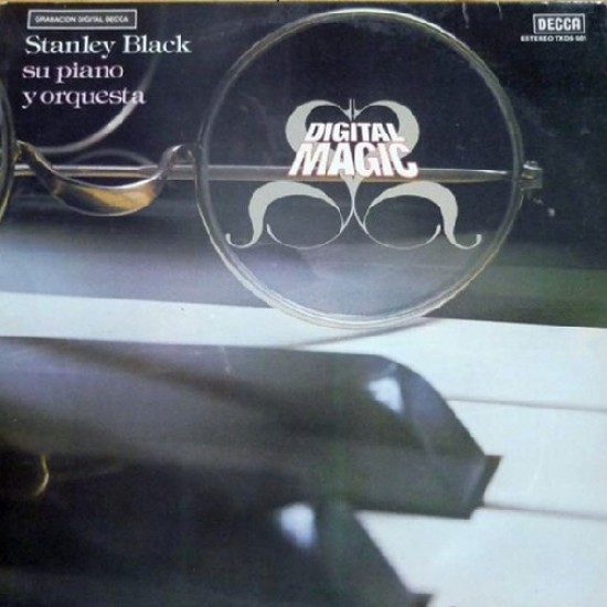Stanley Black Su Piano Y Orquesta "Digital Magic" (LP) 