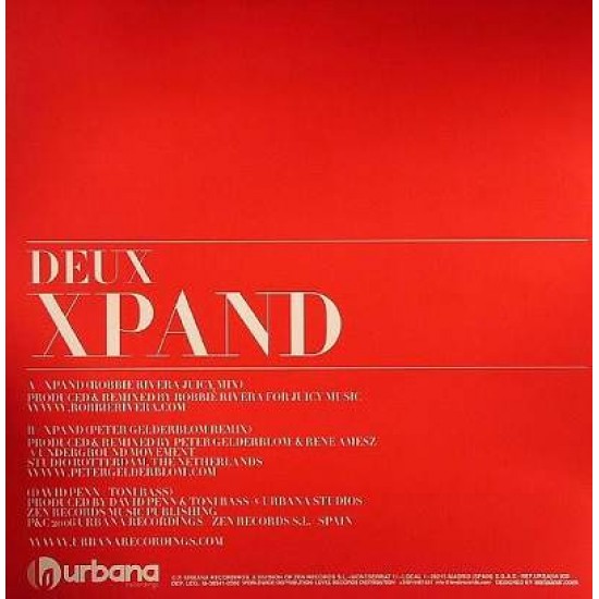 Deux "Xpand Remix" (12")