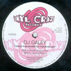 DJ Galey - Take The Music To Your Head (12")  DJ Galey - Take The Music To Your Head (12")