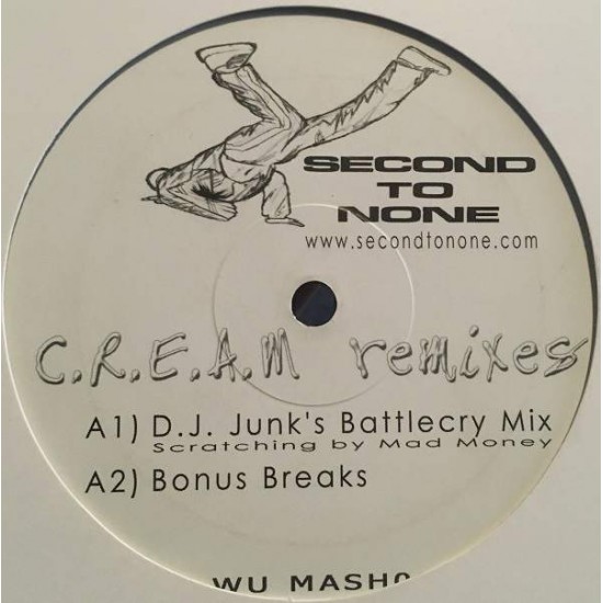 Second To None ‎"C.R.E.A.M (Remixes)" (12")* 
