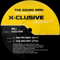 The Sound Man - The Factory  (12") The Sound Man - The Factory  (12")