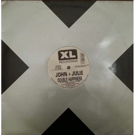 John + Julie ‎"Double Happiness" (12")