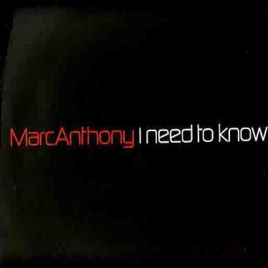Marc Anthony "I Need To Know" (12") 