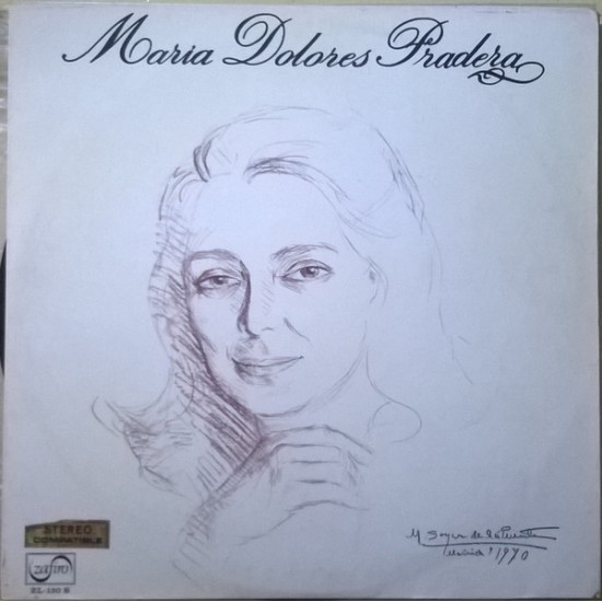 Maria Dolores Pradera ‎"Maria Dolores Pradera" (LP)