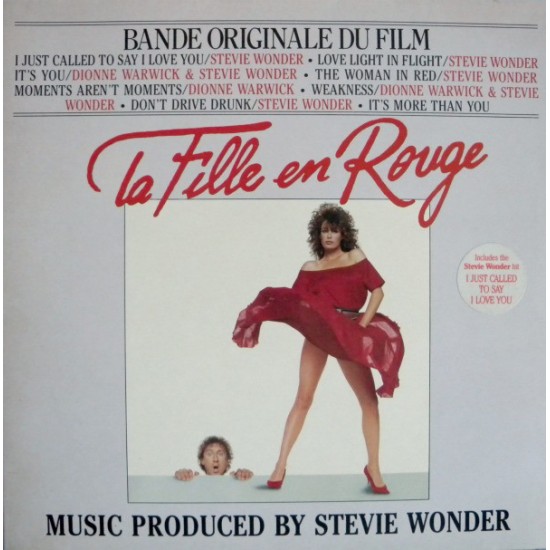 Stevie Wonder "La Fille En Rouge (Bande Originale Du Film)" (LP - Gatefold) 