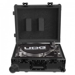 UDG Ultimate Flightcase Multiformat Turntable Black Mk2 Plus (Trolley + Ruedas) UDG Ultimate Flightcase Multiformat Turntable Black Mk2 Plus (Trolley + Ruedas)