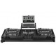 UDG Ultimate Flight Case Set Multi Format Turntable Battle & 10"/12" Mixer Black Plus (Bandeja para Portátil + Ruedas)