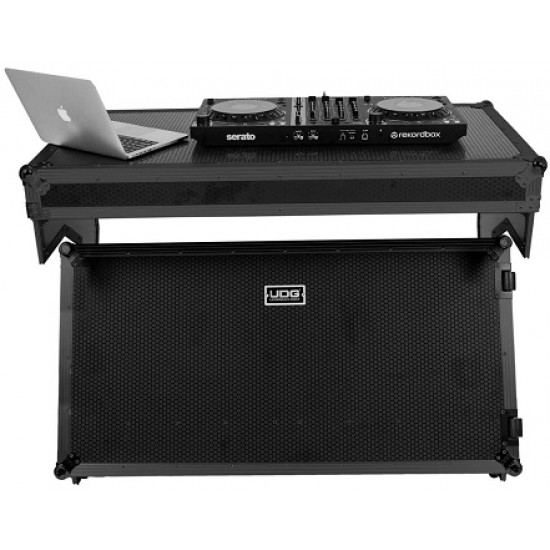 UDG Ultimate Flight Case Portable Z-Style DJ Table Black Plus (con Ruedas)